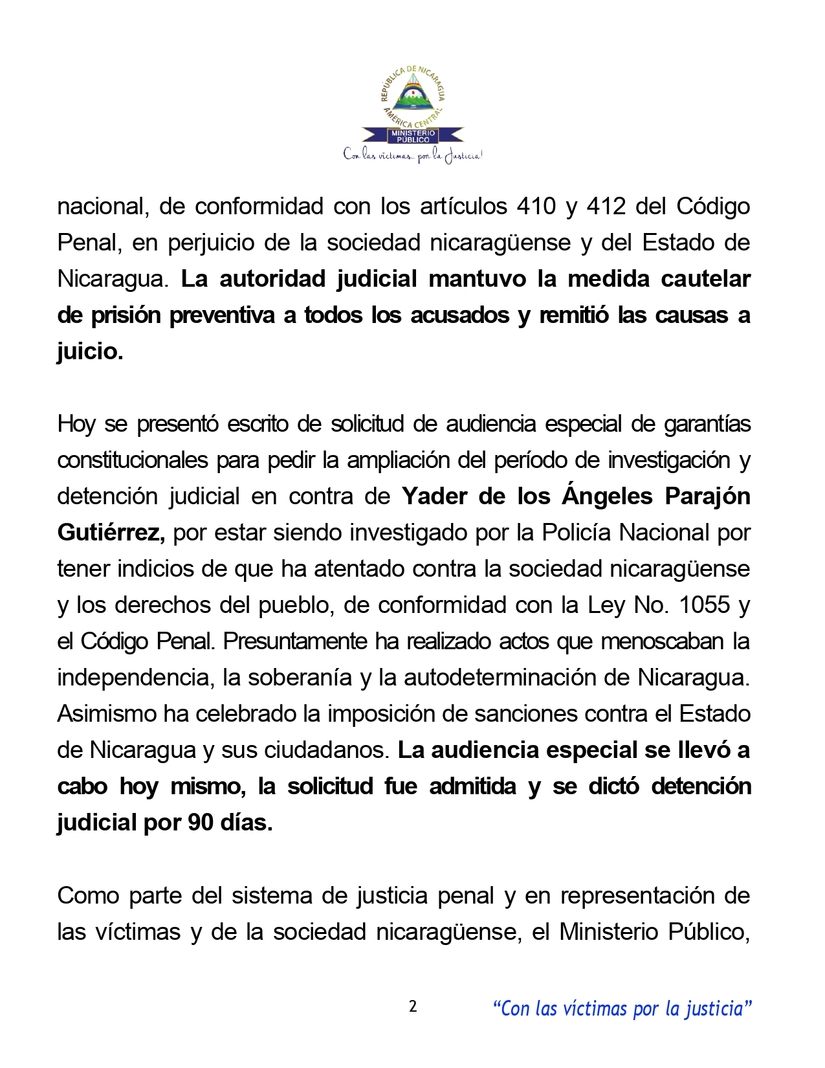 comunicado